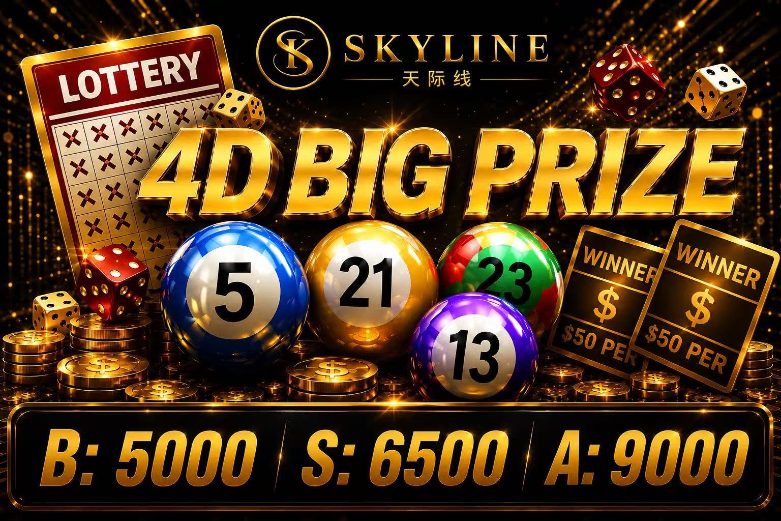 lottery background